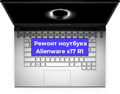 Чистка от пыли и замена термопасты на ноутбуке Alienware x17 R1 в Воронеже